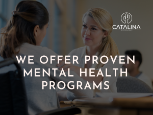 A nurse administering care shows the concept of For court ordered mental health clients, Catalina offers evidence based treatment programs