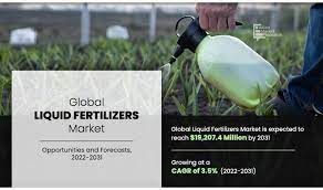 According to a new report published by Allied Market Research, titled, “Liquid Fertilizers Market by Type, Production Process, Mode of Application, and Crop: Global Opportunity Analysis and Industry Forecast, 2022–2031,” Liquid fertilizers exhibit an effective way of delivering the essential nutrients to plants at a specific time and in an appropriate concentration Liquid Fertilizers Market