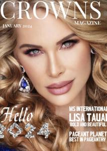 Lisa "Clutch" Tauai, Ms. International 2023-2024, Crowns Magazine, January 2024