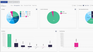 Image of the Placecast Dashboard Demographics