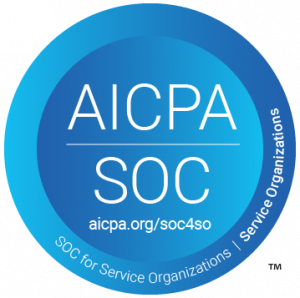 SOC 2 Type 2 Certification logo, certified by the AICPA