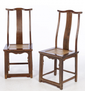 Huanghuali side chairs