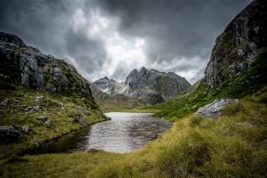 Mountain and lakes scenery on the South Island of New Zealand, which will host the first MAGNIficent race.