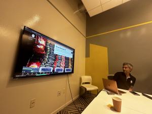 Presentation by impact entrepreneur Ajay Varadharajan, Co Founder Green Swapp