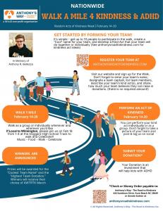 Nationwide Walk A Mile for Kindness & ADHD