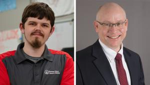 Alex Campbell and Phil Rufe, AMUG's 2024 scholarship recipients