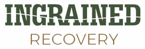 The horizontal Ingrained Recovery logo