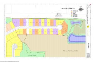 Phase 1 of the River North Residential Housing Development; Waupaca - Tycore Built
