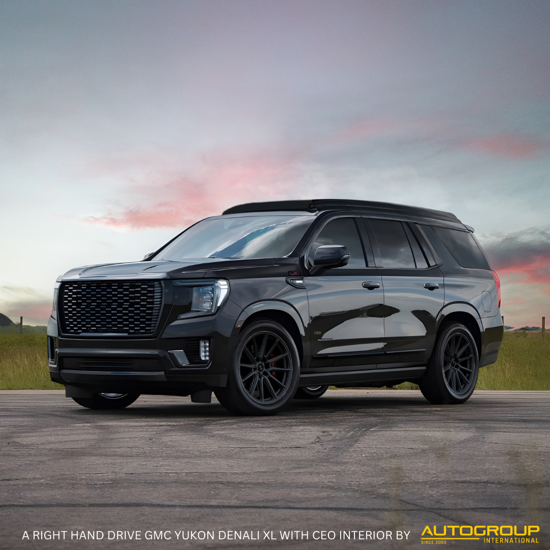 Right-hand drive 2024 ‘CEO’ Yukon Denali XL with a bespoke luxury