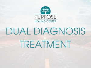 A look at the road ahead shows the concept of dual diagnosis treatment at Purpose Healing Centers