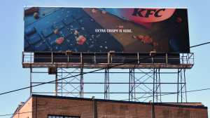 KFC Extra Crispy Keyboard OOH