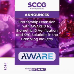SCCG Announces Partnership Extension with AWAREID for Biometric ID Verification and KYC Solutions in the Gambling Industry
