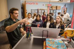 Annunciation Staff and Students Check out Mechanics and Structures