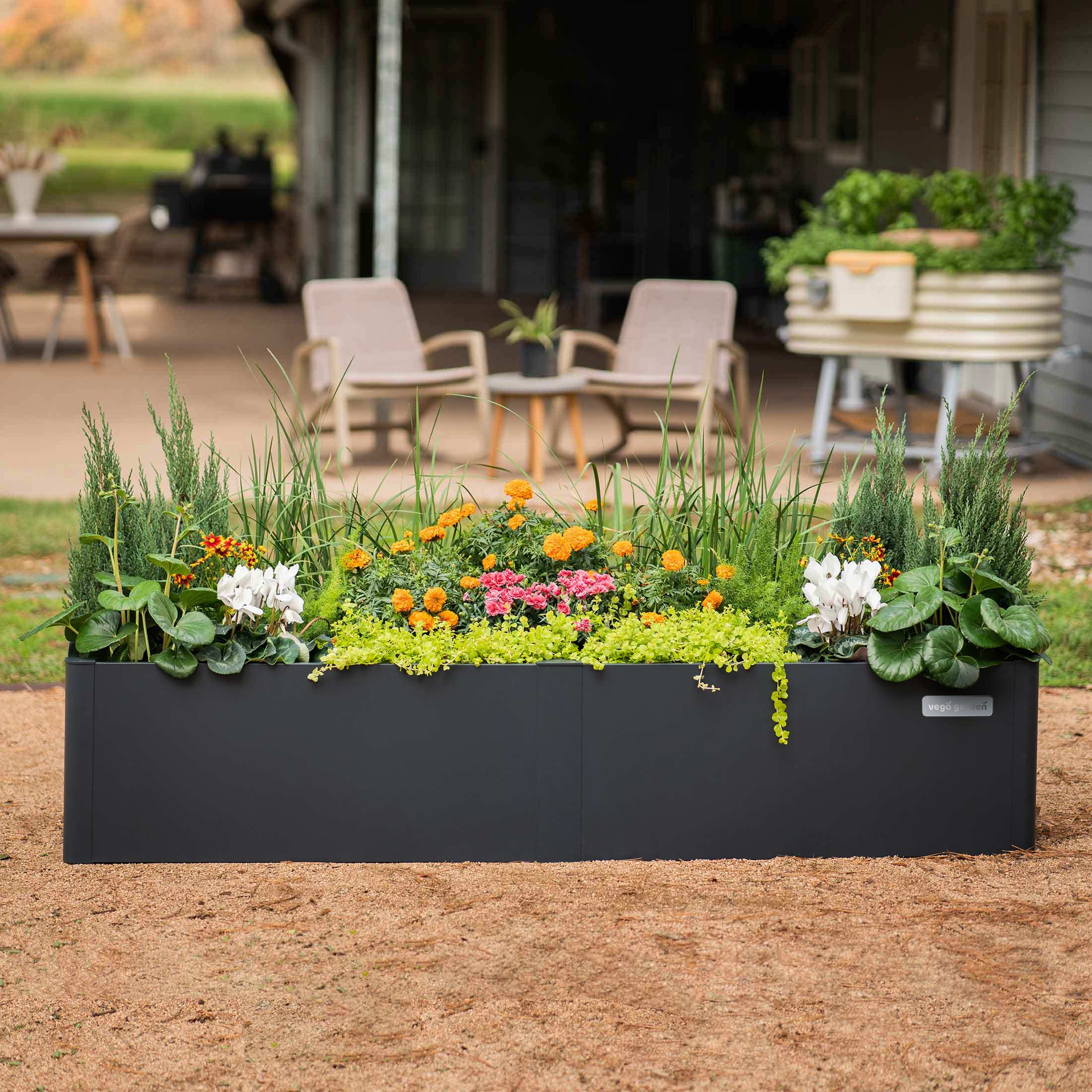 Vego Garden Expands Modern Metal Raised Bed Collection With New Shapes ...