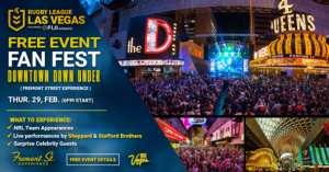 Downtown Down Under Fremont Street Experience