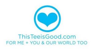 Have a Talented Daughter or Relative who loves fashion design? Participate in Recruiting for Good's referral program to earn mentoring fashion design experience; This Tee is GOOD www.ThisTeeisGood.com