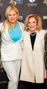 The WIN Awards Caroline Rhea and Wallis Annenberg