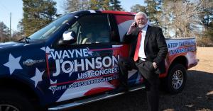 Dr. Wayne Johnson Campaign Truck