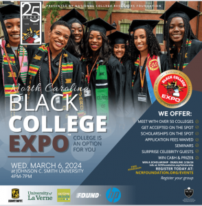 NCRF Kicks March off with North Carolina Black College Expo™