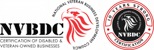 NVBDC 10 year logo bar