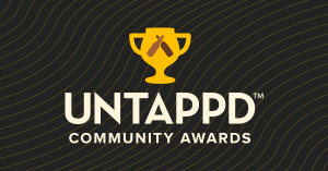 Logo and featured image for the Untappd Community Awards