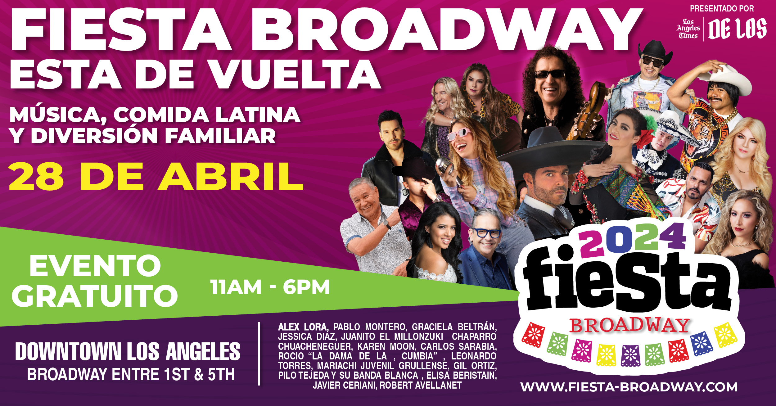 Fiesta Broadway returns to Los Angeles Let