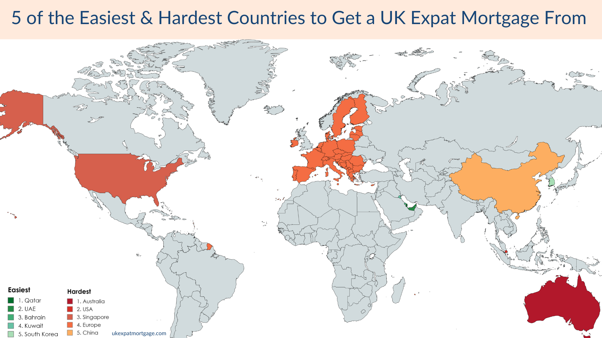 RESEARCH: The Easiest And Hardest Countries To Get A UK Expat Mortgage ...