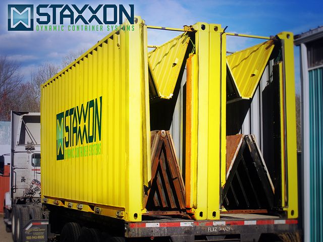 Staxxon, Inc., Innovator in Folding Shipping Containers