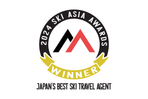 award logo for Japan's Best Ski Travel Agent