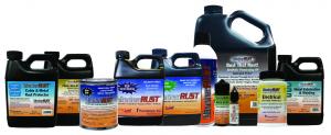 Eleven versions of HinderRUST lubricate and protect against rust and corrosion. All the versions are non-flammable and low-VOC, making them safe to use everywhere.