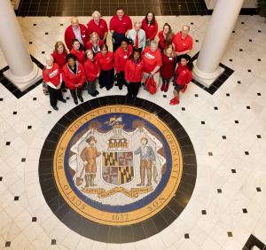 As the 2026 Legislative Session wrapped up during Sine Die, AARP Maryland is celebrating a slate of more than 40 legislative wins for older Marylanders, including protections for vulnerable adults, support for family caregivers, simplified procedures for property transfers, improvements in long-term care oversight, and a multi-sector plan for aging Group of AARP Maryland volunteers in the Senate office building.