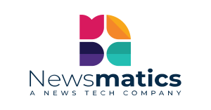 Newsmatics Logo April 2024