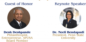 Boston Gala Speakers: Desh Despande & Dr. Neeli Bendapudi