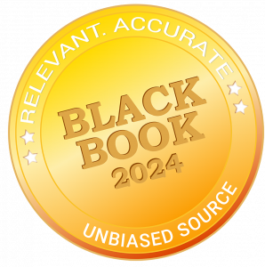 Black Book 2024 Research Award Seal