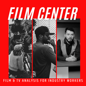 Derek Johnson II and Nicholas Killian on the album image of their podcast for Film Center News