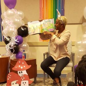 Tiffany Haddish at Lantana, Fl. book reading.