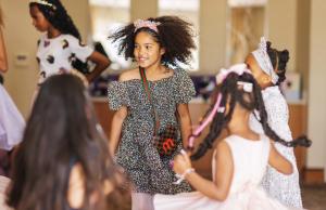 Girls Enjoy Confidence Walk at Crown and Tea Party @jorgemezaphotos