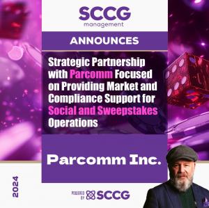 SCCG Announces Strategic Partnership with Parcomm Inc, for Social and Sweepstakes Casino Advisory
