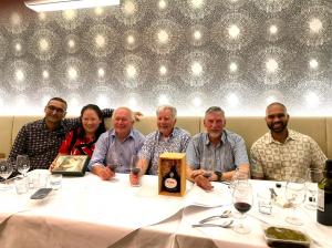 From left to right, Dr Gautam Herle, Dr Brenda Loh, Dr John Buckis(founder), Dr Steve Mitchell(founder), Dr Eddie Amon(founder), Dr Shammi Weerasinghe.