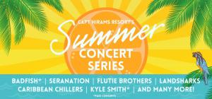 Captain Hirams Resort 2024 Summer Concert Series Logo