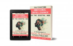 Cultivating Emotional Intelligence in the Digital Age book and digital book on an iPad tablet