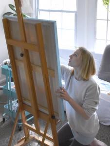 Hudson Valley Wine & Food Festival Poster Artist Kaitlin Van Pelt