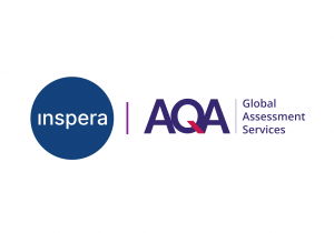 Inspera and AQA Global Assessment Services logos