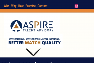 We're Aspire. A boutique executive recruiting firm with a hiring process that changes the game