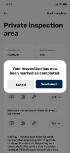 MYBOS Inspection feature