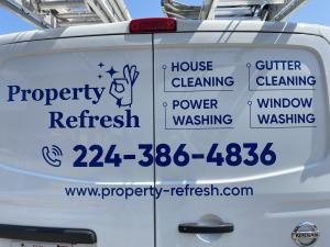 home cleaning services truck
