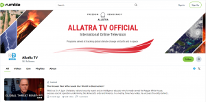 ALLATRA TV RUMBLE Channel
