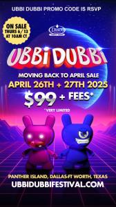 The Promo Code "RSVP" is the Ubbi Dubbi promo code