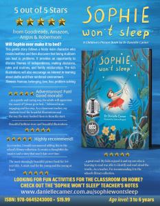 "Sophie Won't Sleep" in the Independent Press Award magazine