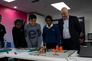 NZ PM Christopher Luxon Visits Skill Samurai - Praises STEM Education and approach